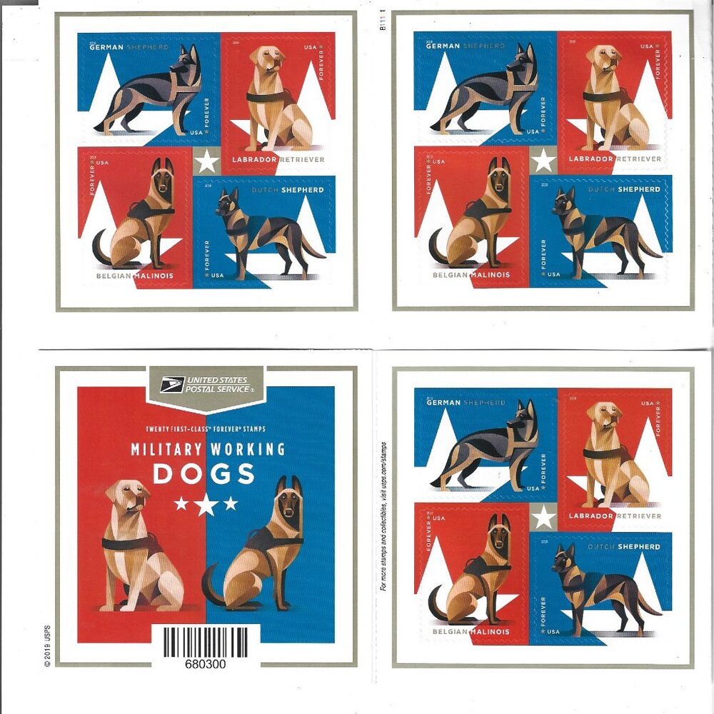 10 sheets of USPS book OF 20 FOREVER STAMPS (RETIRED DESIGN)
